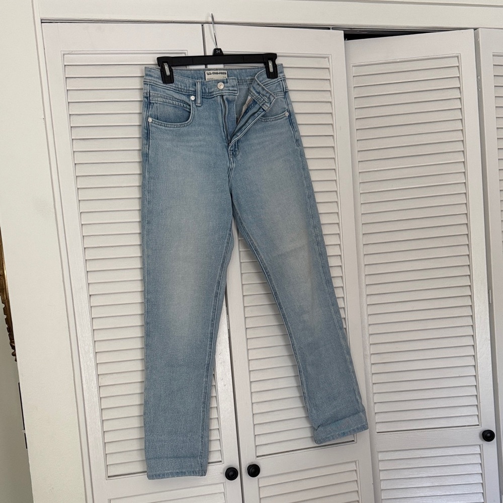 We The Free Light Blue High Rise Jeans